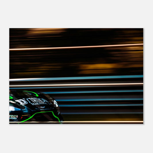 Aston Martin Vantage GT3 #23 Hulk edition green racing poster wall art